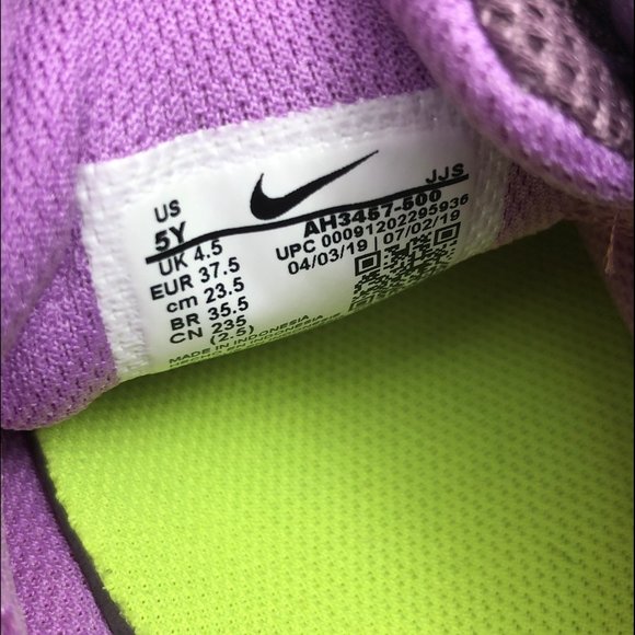 Brand New Nike Free RN purple/mauve sneakers - Picture 6 of 8